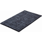 Tapis de salle de bain savio anthracite 60 x 100 cm