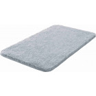 Tapis de salle de bain lex argent 50 x 80 cm