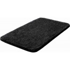 Tapis de salle de bain lex anthracite 50 x 80 cm