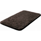 Tapis de salle de bain lex mocca 50 x 80 cm