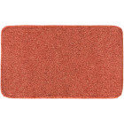 Tapis de salle de bain lex orange 70 x 120 cm