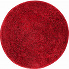 Tapis de salle de bain lex rubis rond 80 cm