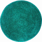 Tapis de salle de bain lex turquoise rons 80 cm