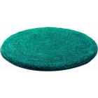 Tapis de salle de bain lex turquoise rons 80 cm