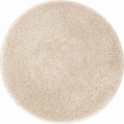 Tapis de salle de bain lex champagne rond 80 cm