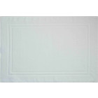 Tapis de salle de bain pavia blanc  60x90
