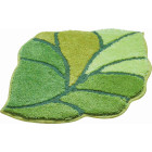 Tapis de salle de bain aosta vert 50 x 55 cm