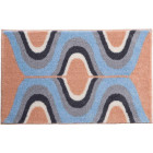 Tapis de salle de bain karim 18 70 x 120 cm abricot