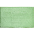 Tapis de salle de bain riffle vert 60 x 100 cm
