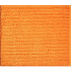 Tapis de salle de bain riffle orange 50 x 60 cm