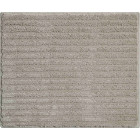 Tapis de salle de bain riffle gris minéral 50 x 60 cm