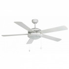 Ventilateur de plafond avec lumière blanc manila 2 ampoules