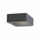 Aplique murale de jardin gris fonce das