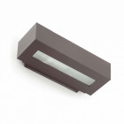 Aplique murale de jardin gris foncé west 1 ampoule