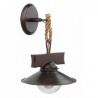 applique murale rouille nudos 1 ampoule