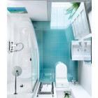 Pare-douche réversible 85x145x6 ecocurve bs6