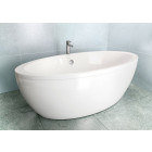 Cleargreen  baignoire en îlot ovale freefuerte r31 174x87 écologique