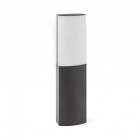 Balise de jardin grise datna 1 ampoule