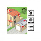 Bande d'étanchéité bitumineuse sika sikamultiseal - gris - 100mm x 3m