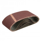 Bandes abrasives 75 x 480 mm 5 pcs - Grain 100