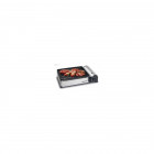 Barbecue grill à gaz de table kemper 1.9 kw compact plaque anti adhesive balcons terrrasses camping
