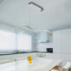 Barre vague led, en argent