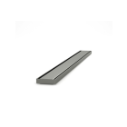 Barrette décor inox lineal + cadre pour lineal - dimensions aux choix