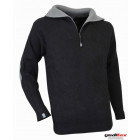 Pull LMA CACAO noir T.XXL - 803170 NOIR T.6