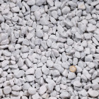 Galet marbre blanc carrare 15-25 mm - pack de 10m² (35 sacs de 20kg - 700kg)