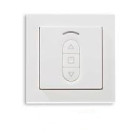 Émetteur mural easycontrol ec411, radio, 1 canal, blanc, pour stores bannes et vénitiens -BECKER -