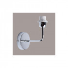 Applique murale chromée megapolis 1 ampoule 16 cm