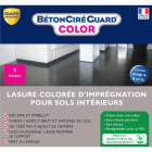 Béton ciré guard - color - 6 litres - 3 x 2 litres anthracite- traite 48 m²