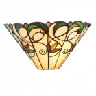 Applique jamelia, verre et métal