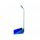 Pelle à déchets rainbow acier poudré époxy bleu long manche