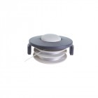 Bobine simple fil ryobi diamètre 1.2mm et couvercle pour coupe-bordures électriques rac140