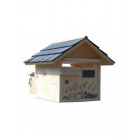 Boîte aux lettres en bois créastuce : altitude (2 portes prestige)