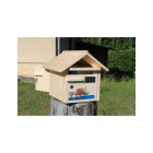 Boîte aux lettres en bois créastuce : au bout de la jetee (2 portes)