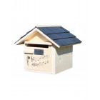 Boîte aux lettres en bois créastuce : domiciladore (1 porte prestige)