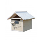 Boîte aux lettres en bois créastuce : domiciladore (1 porte)