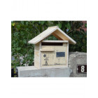 Boîte aux lettres en bois créastuce : jour de chasse (courte)
