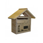 Boîte aux lettres en bois créastuce : la combe aux cerfs (courte)