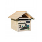 Boîte aux lettres en bois créastuce : la provence (1 porte)