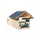 Boîte aux lettres en bois créastuce : la provence (2 portes prestige)