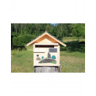 Boîte aux lettres en bois créastuce : la provence (2 portes prestige)