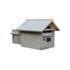 Boîte aux lettres en bois créastuce : maillat (2 portes)