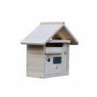 Boîte aux lettres en bois créastuce: maillat (courte 1 porte)