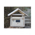 Boîte aux lettres en bois créastuce: maillat (courte 1 porte)