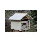 Boîte aux lettres en bois créastuce : nautilus (1 porte)