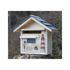 Boîte aux lettres en bois créastuce : nautilus (courte prestige)