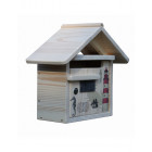 Boîte aux lettres en bois créastuce : nautilus (courte)